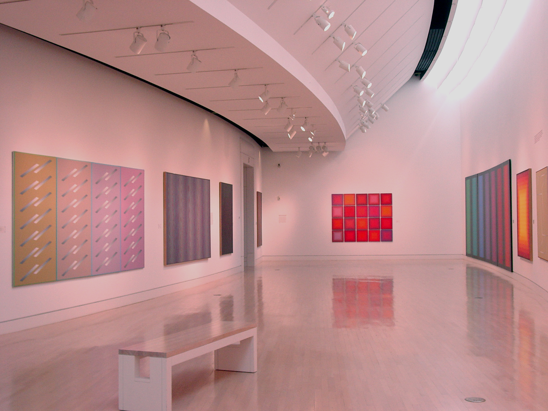 Paintings from Optical Reaction: The Art of Julian Stanczak (50 Year Retrospective)